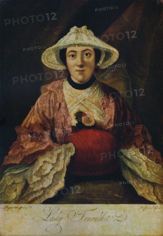 'Anne (nee Day), Lady Fenoulhet', c1760. Artist: Richard Purcell.