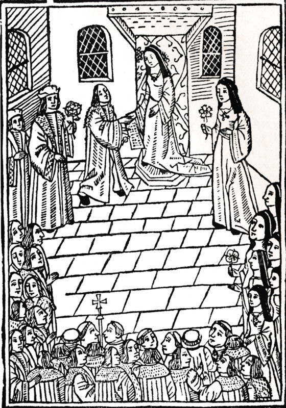 'Treaty of marriage between Charles V and Princess Mary Tudor', c1508.