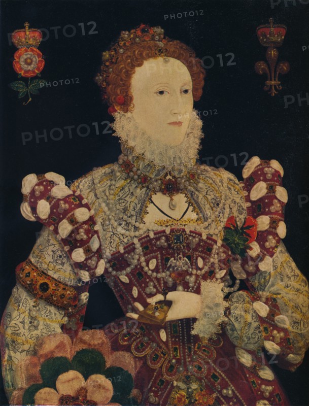 Elizabeth I, Queen of England and Ireland, c1574. Artist: Nicholas Hilliard.