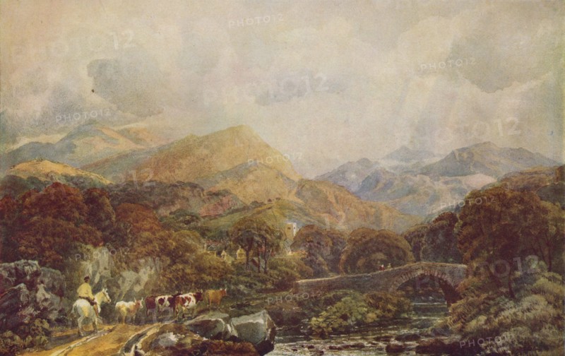 'Mountainous Landscape', c19th century. Creator: Peter de Wint.