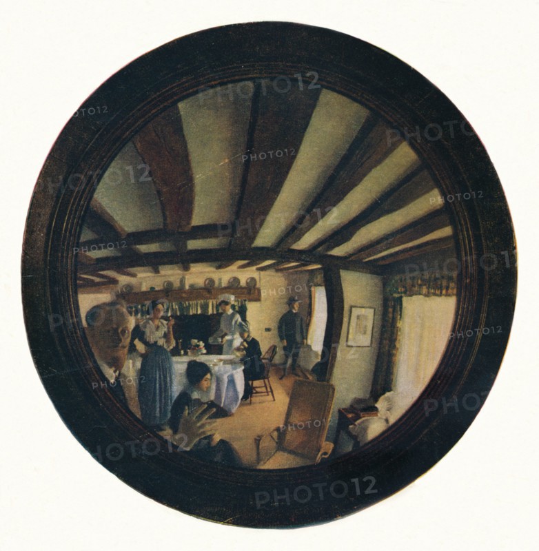 'The Convex Mirror', c1916. Artist: George Washington Lambert.