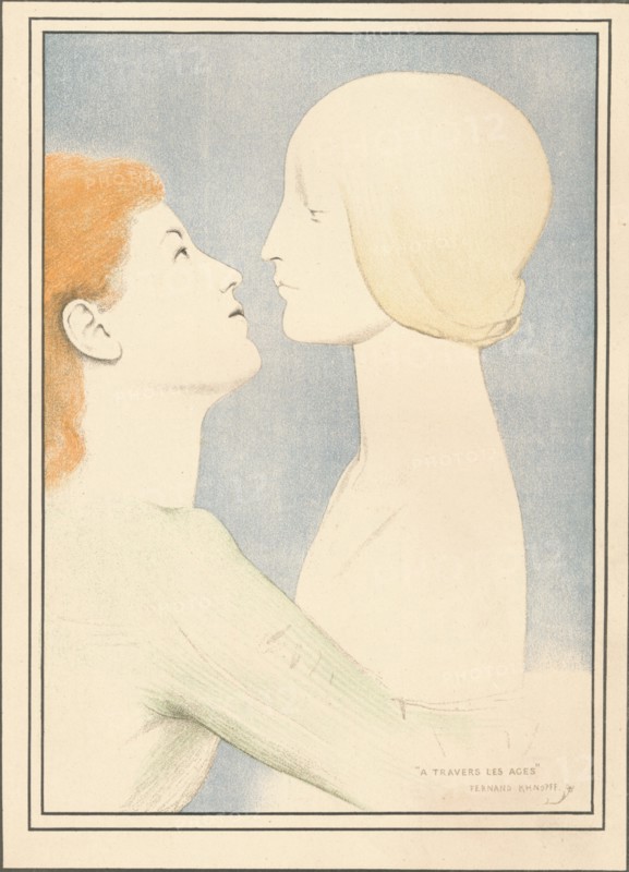 'A Travers Les Ages', c1895. Artist: Fernand Khnopff.