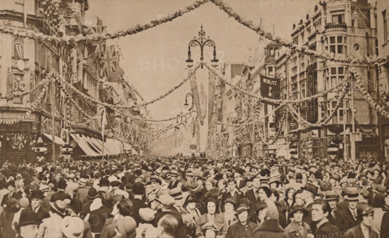 Celebrations for the Silver Jubilee of King George V, London, 1935. Artist: Unknown.