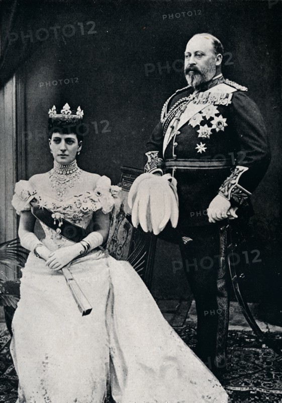 King Edward VII and Queen Alexandra, c1902 (1911). Creator: WS Stuart.