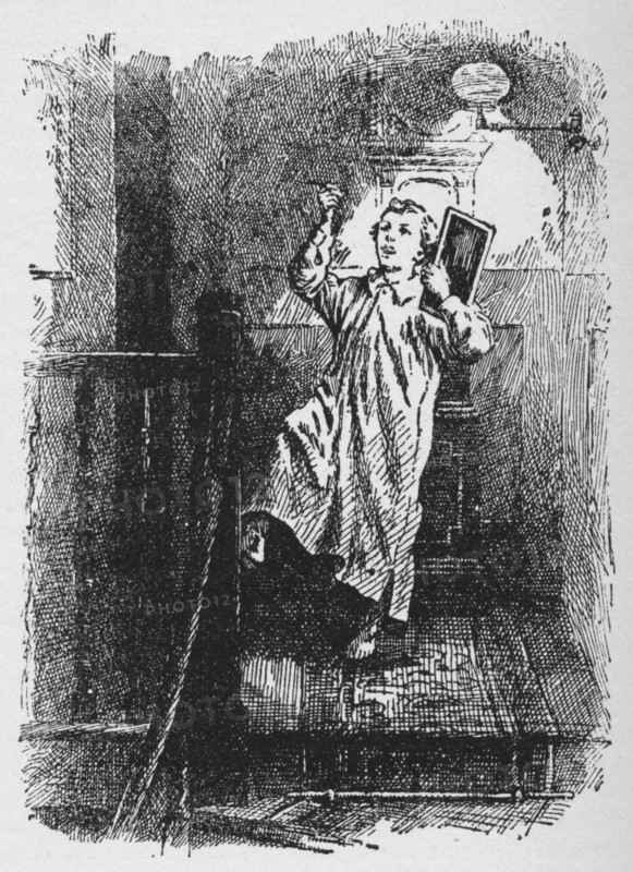 'He could not refrain from shouting in triumph.', c1918. Artist: Unknown.