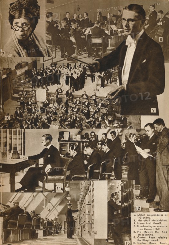 'A Visit to the BBC 7-13', 1937. Artist: Unknown.
