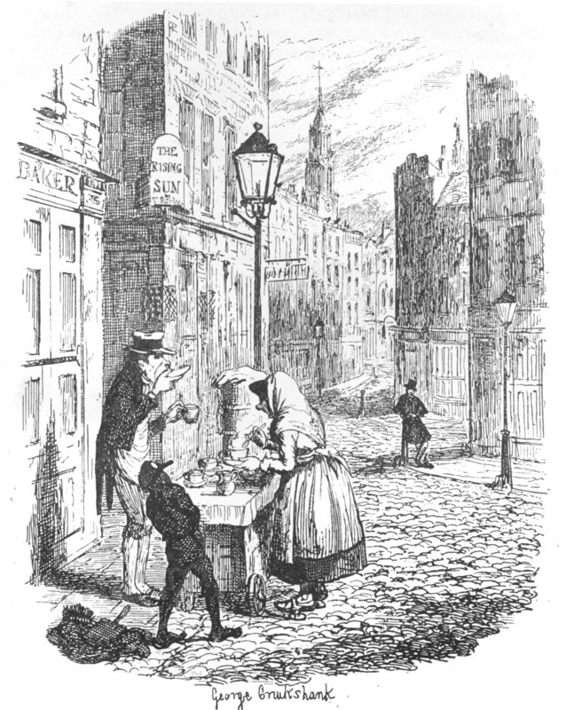 'The Streets - Morning', c1900. Artist: George Cruikshank.