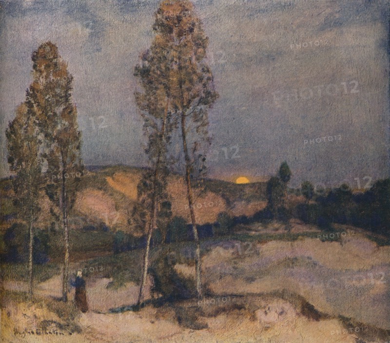 'Sand Dunes, Pas De Calais', c1900. Artist: Herbert Edwin Pelham Hughes-Stanton.