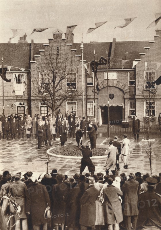 'Visit to Duchy of Cornwall Estate', 1937. Artist: Unknown.