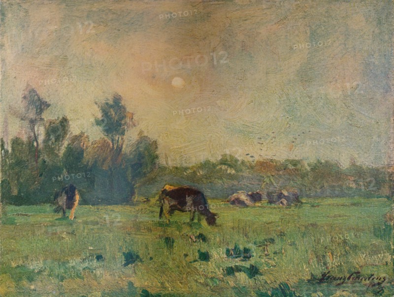 'Matin, Novembre', c1908. Artist: Franz Courtens.