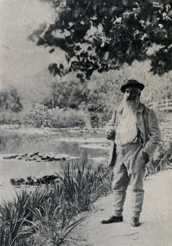 'Claude Monet, Giverny', 1905. Artist: Jacques-Ernest Bulloz.