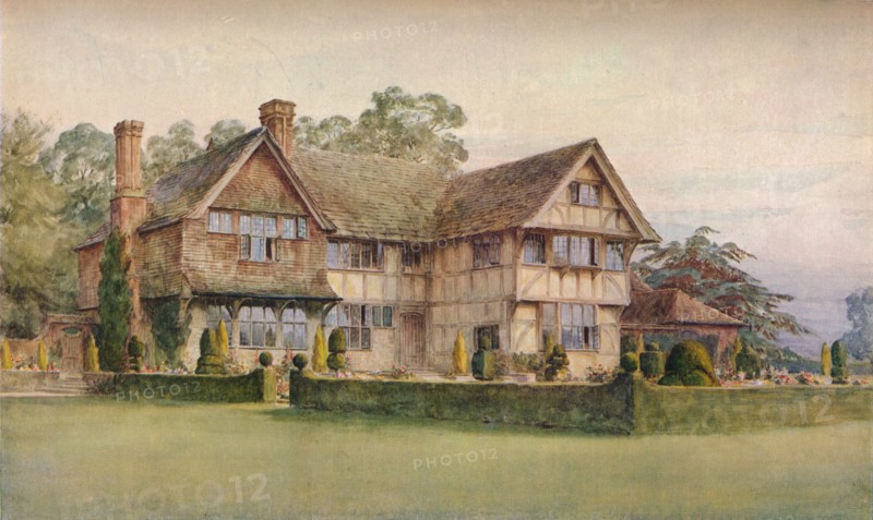 'House At Rusper, Near Horsham, Sussex', c1911. Artist: Unknown.