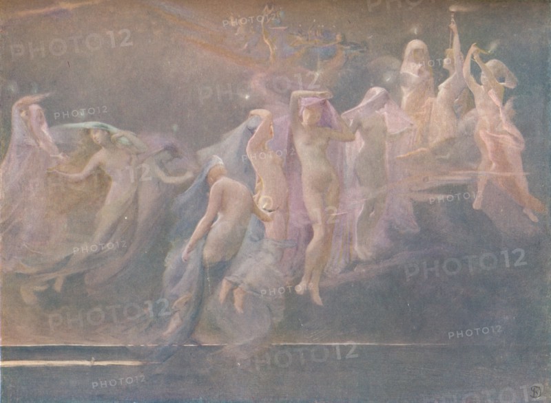 'The Morning Stars (Les Etoiles du Matin)', 1886. Artist: Sarah Paxton Ball Dodson.