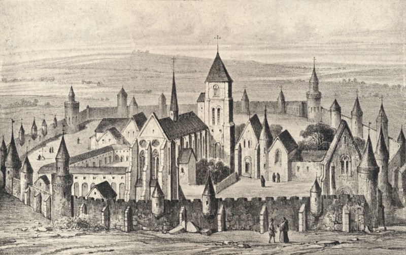 'The Abbey of St Martin-des-Champs', 1915. Artist: Unknown.