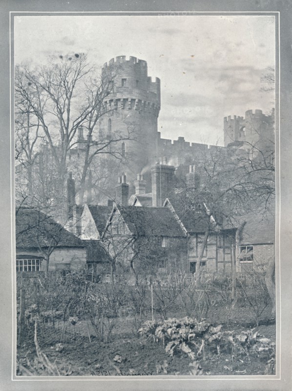 'Warwick Castle', c1903. Artist: Harold Baker Ltd.