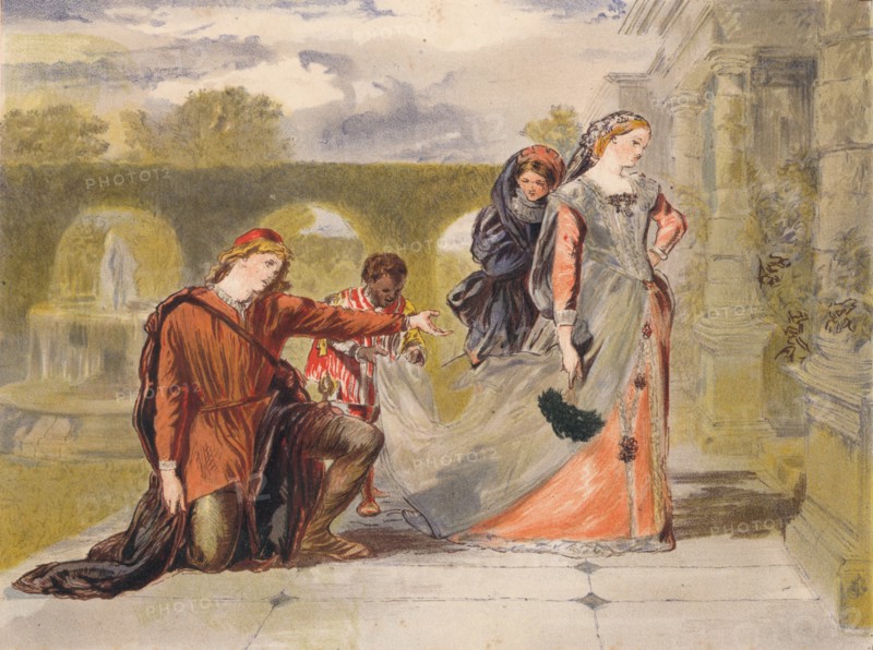 'Come away death' c1875. Artist: Sir John Gilbert.
