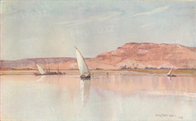 'On The Nile', c1900. Artist: Wilfrid Williams Ball.