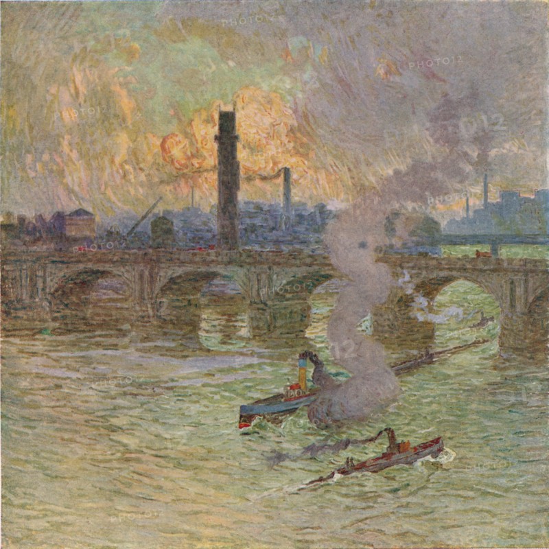 'Rough Weather', c1917. Artist: Emile Claus.