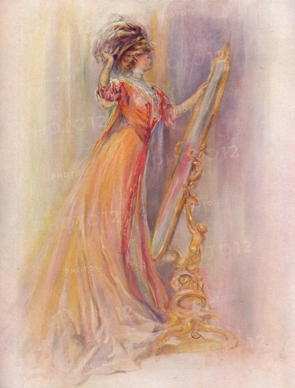 'A Fashion Study', c1908. Artist: Hubner & Wilson.