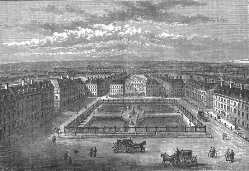 Soho Square, c1700 (1897). Artist: Unknown.