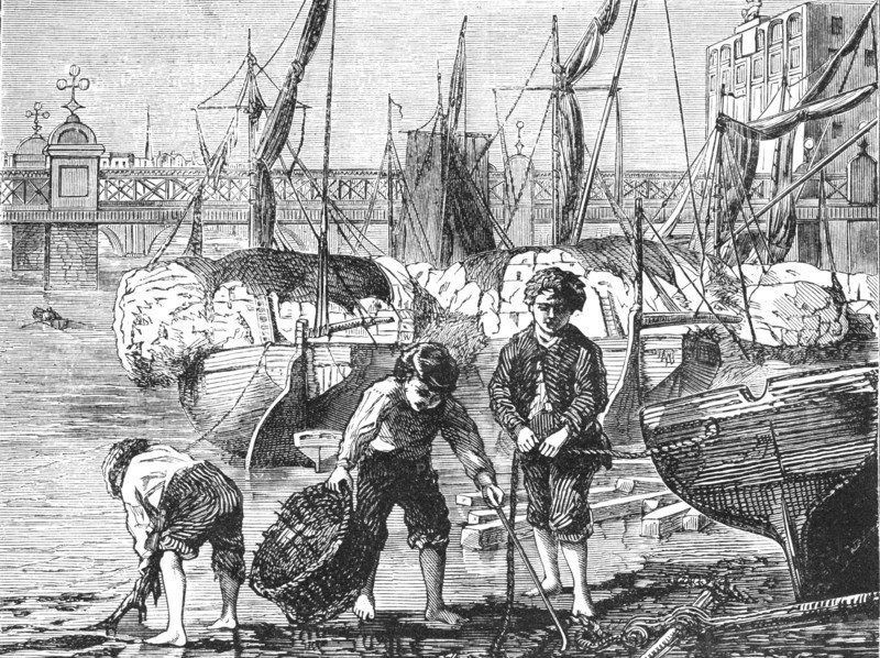 The Thames at Low Water, 1897.