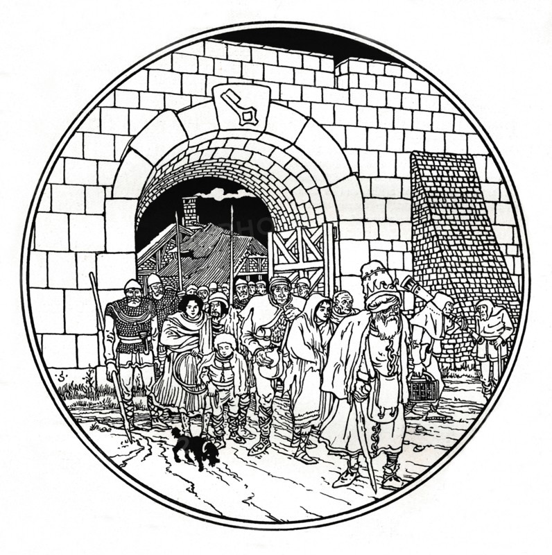 'From Geschichte Der Rheinischen Stadtekultur', c1897. Artist: Joseph Kaspar Sattler.