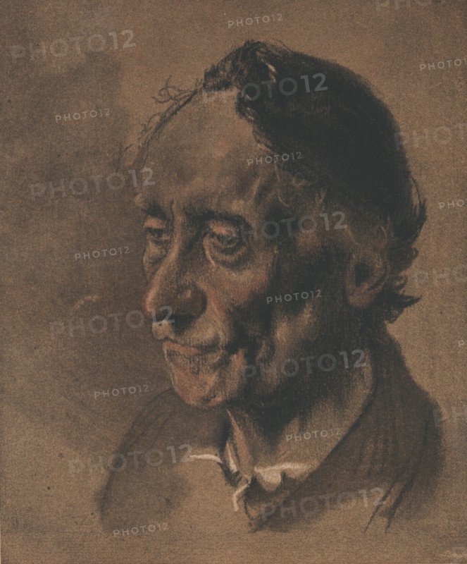 'A Study', c1900. Artist: Adolph Menzel.