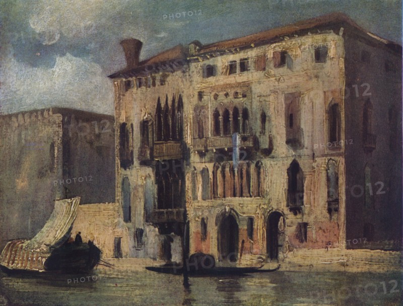 'View on the Grand Canal', 19th century. Artist: Richard Parkes Bonington.