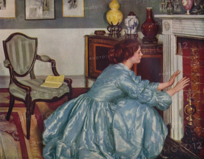 'The End of the Chapter', 1911 (1935). Artist: Philip Wilson Steer.