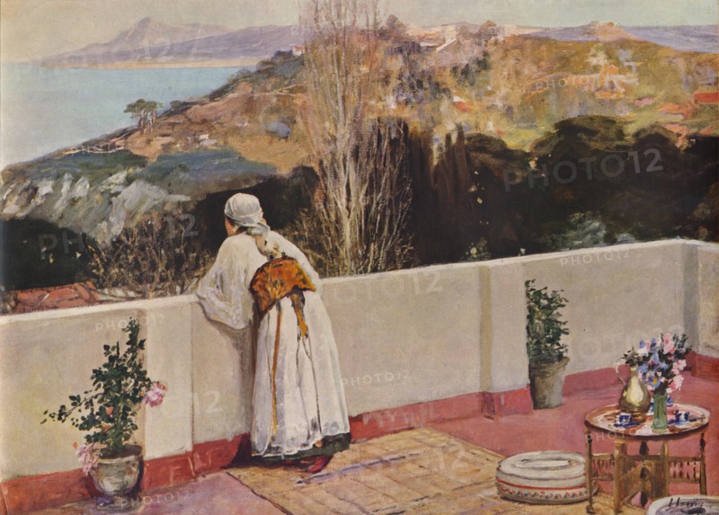 'Evening At Tangier', 1935. Artist: Sir John Lavery.