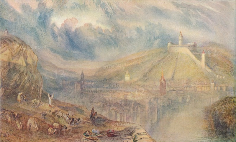 'Schaaffhausen: The Town', 1909. Artist: JMW Turner.