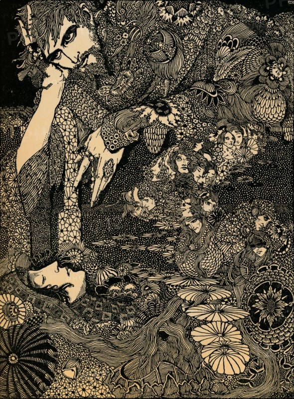 'Morella', c1920. Artist: Harry Clarke.