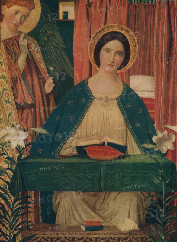 'The Annunciation', 1898. Artist: Arthur Joseph Gaskin.