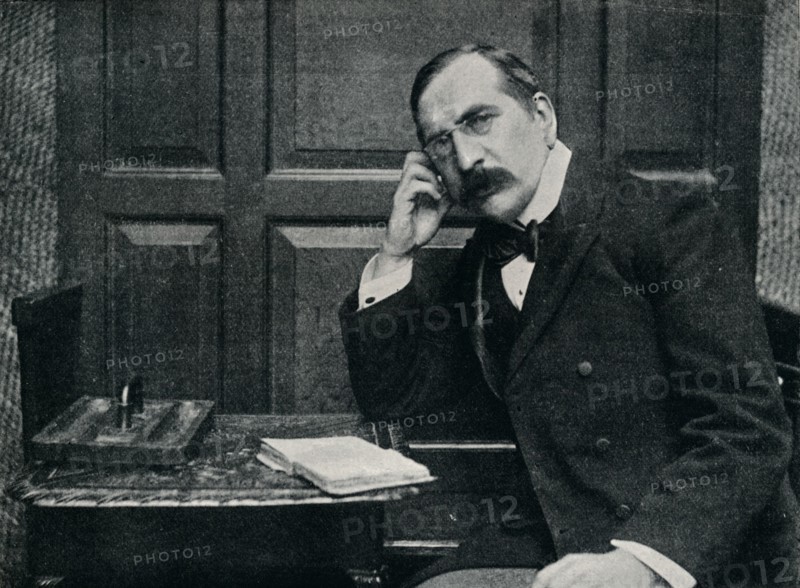 'Portrait of the Late Mr. Gleeson White', c1898. Artist: Frederick Hollyer.