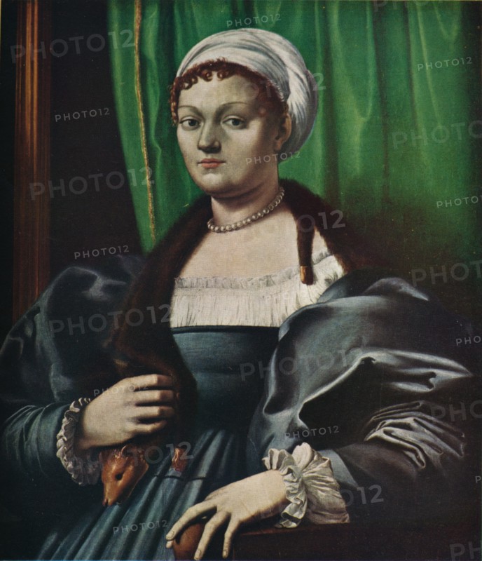 'Portrait of a lady', 16th century. Artist: Giulio Romano.
