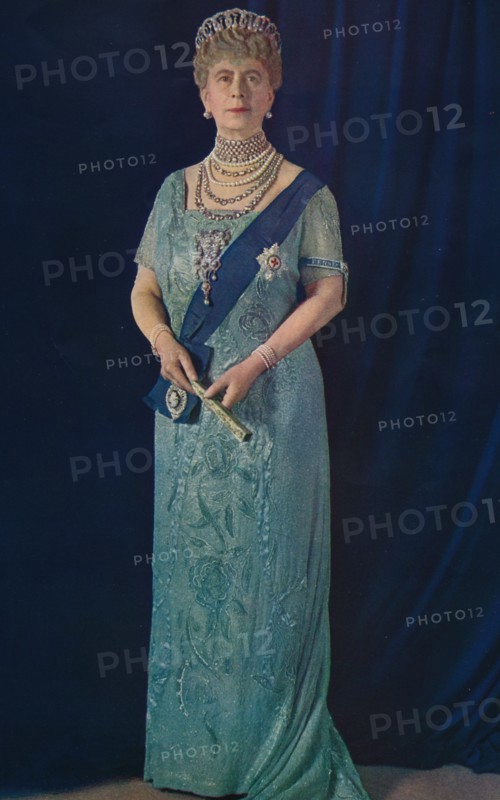 'The Widowed Queen: Her Majesty Queen Mary', 1936. Artist: Unknown.