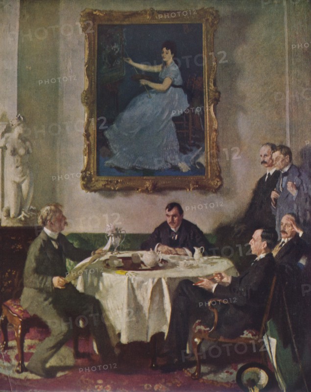 'Homage to Manet', 1909 (1935). Artist: William Newenham Montague Orpen.