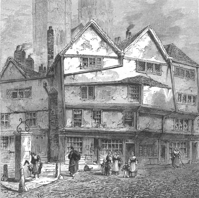 Thieving Lane, 1808 (1897). Artist: Unknown.