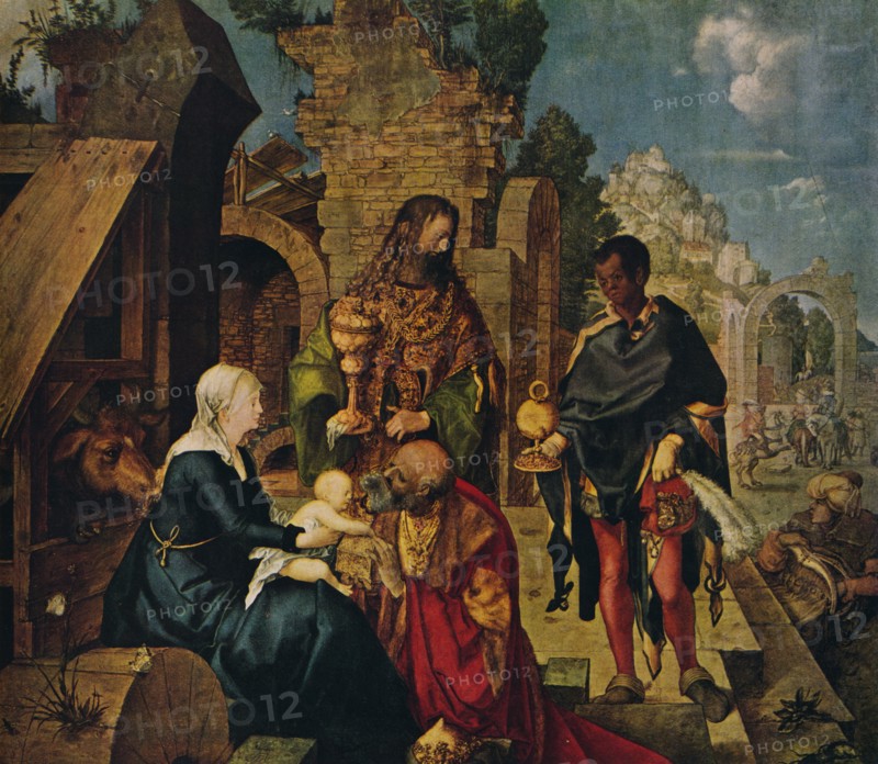 'The Adoration of the Magi', 1504. Artist: Albrecht Durer.
