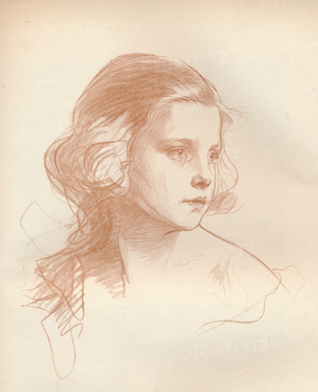 'Diane Chamberlain', 1917. Artist: Philip A de Laszlo.