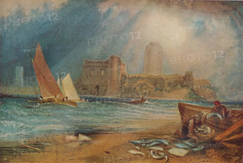 'Pembroke Castle, Wales', c1829. Artist: JMW Turner.