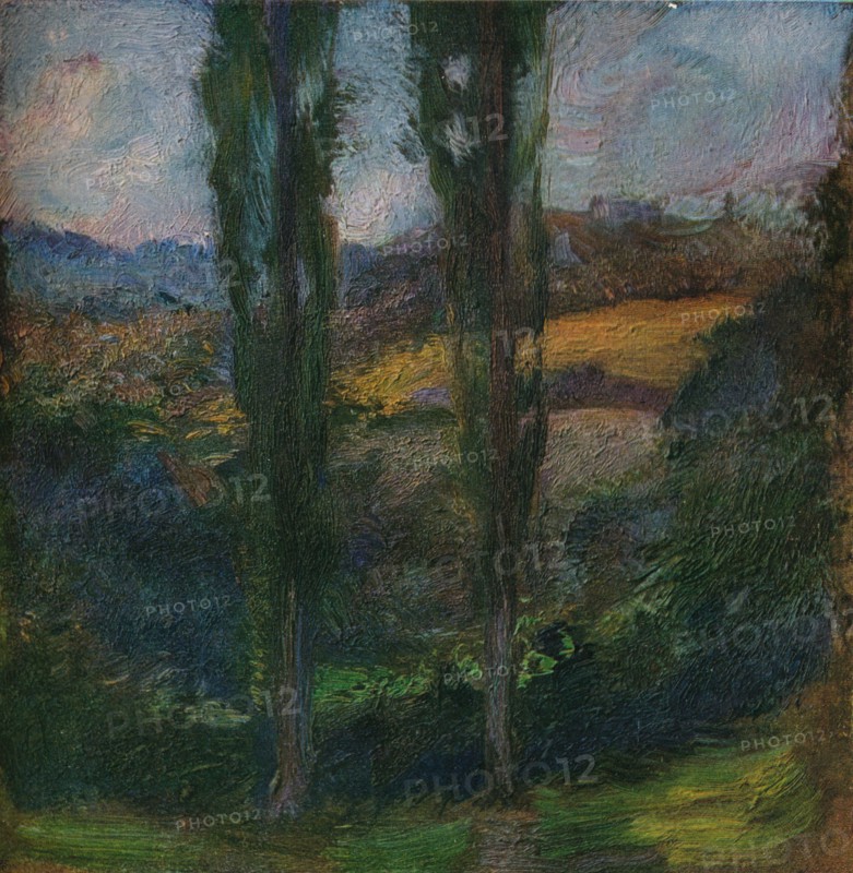 'Les Peupliers (Normandie)', c1905. Artist: Gaston la Touche.