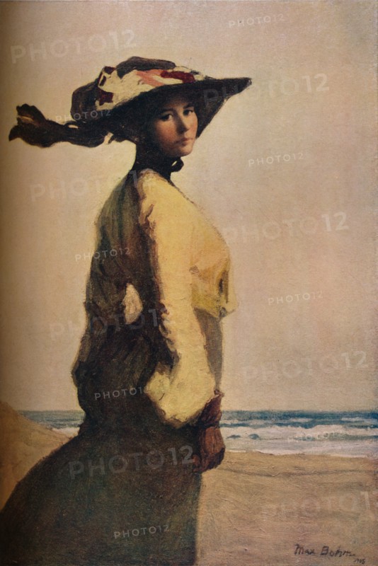 'Portrait of Madame B', 1905. Artist: Max Bohm.