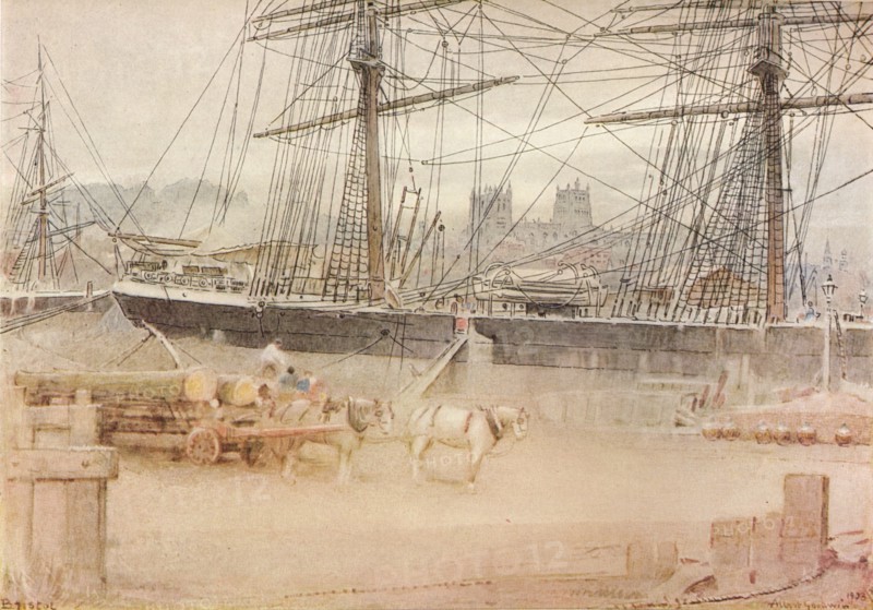 'Bristol', 1903. Artist: Albert Goodwin.
