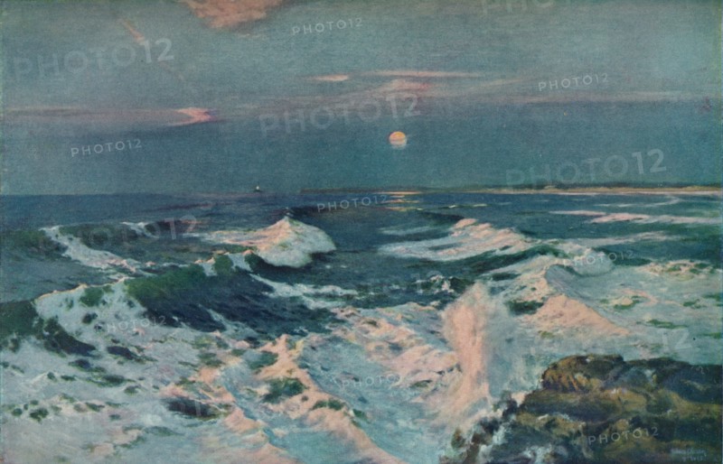 'Between The Sunset and the Moon', c1910. Artist: Albert Julius Olsson.