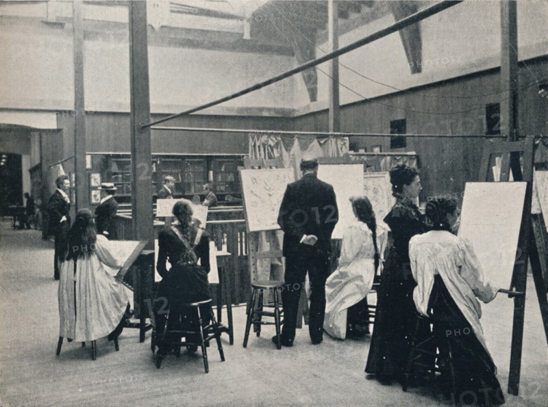 'The Glasgow School of Art, The Museum', c1900. Artist: Unknown.