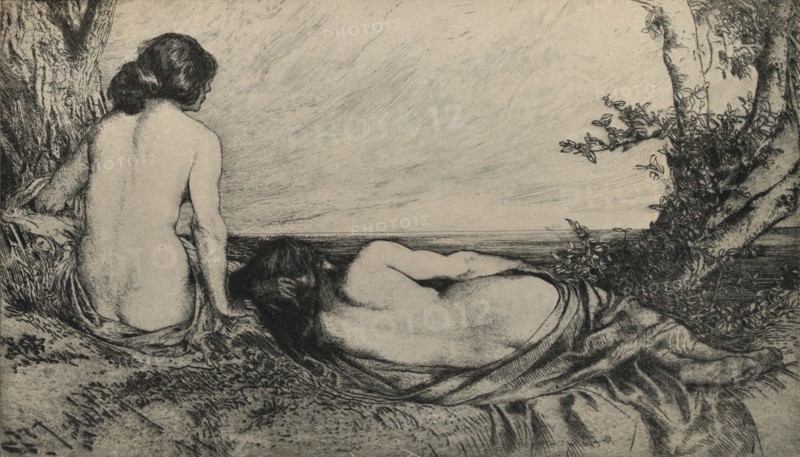 'Nymphs by the Sea', 1905. Artist: Charles Holroyd.