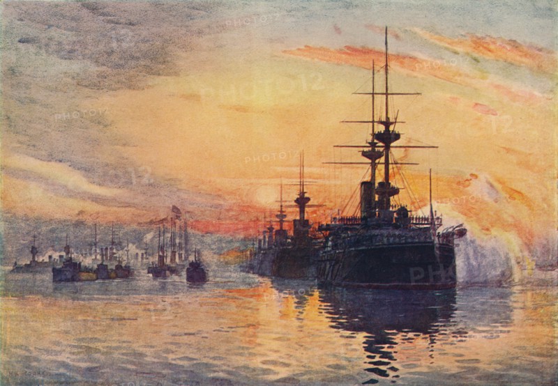 'Queen Victoria's Last Voyage, February 1, 1901', 1906. Artist: Unknown.