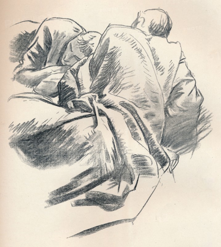'Study of Drapery', c1916. Artist: John Singer Sargent.