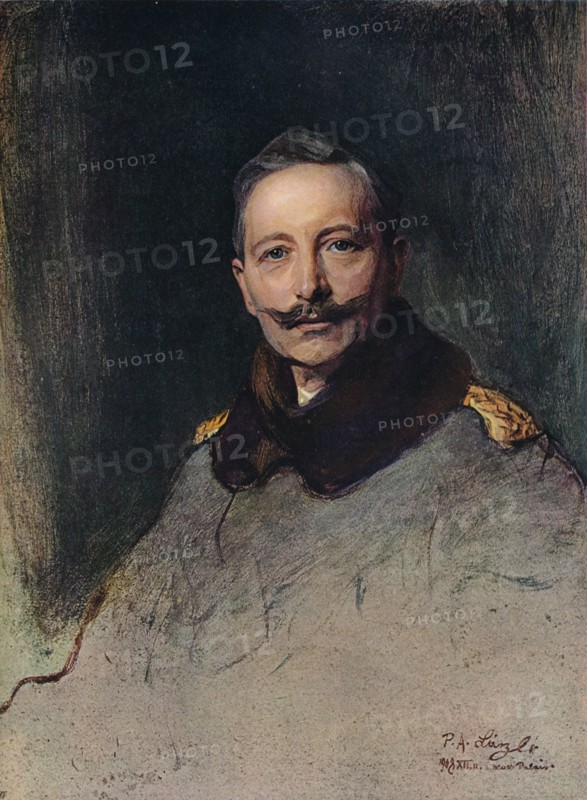 'Portrait of H.I.M. The German Emperor',1908. Artist: Philip A de Laszlo.